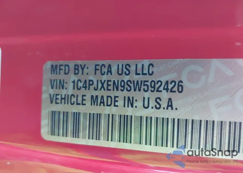 2025 Jeep Wrangler 4-Door Sahara 4X4 from USA, damaged, VIN 1C4PJXEN9SW592426